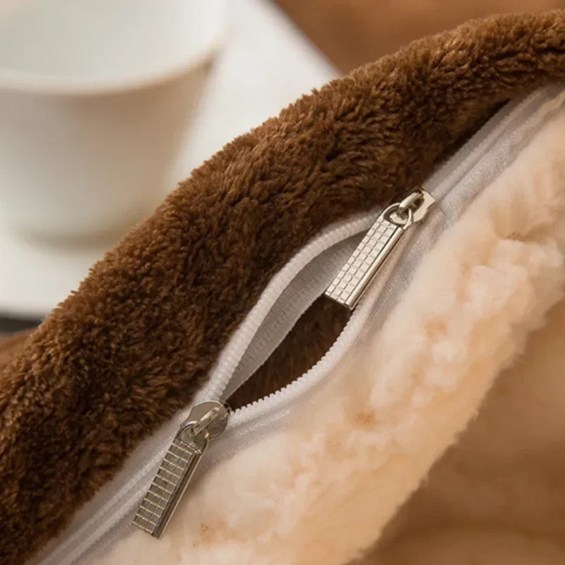 Luxurious Warmth Wool Throw Blanket