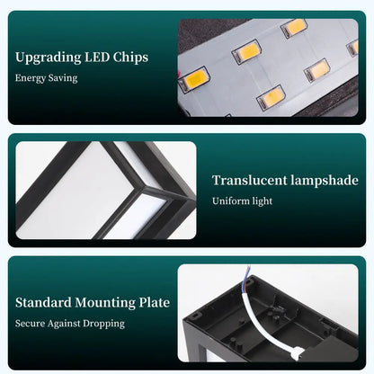 Elegant Waterproof Outdoor Wall Light