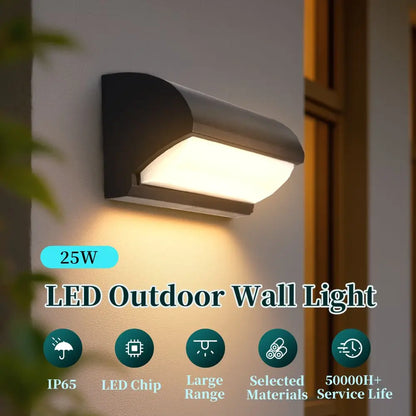 Elegant Waterproof Outdoor Wall Light