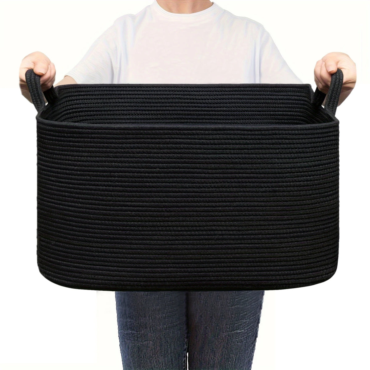 Elegant Woven Storage Cubes