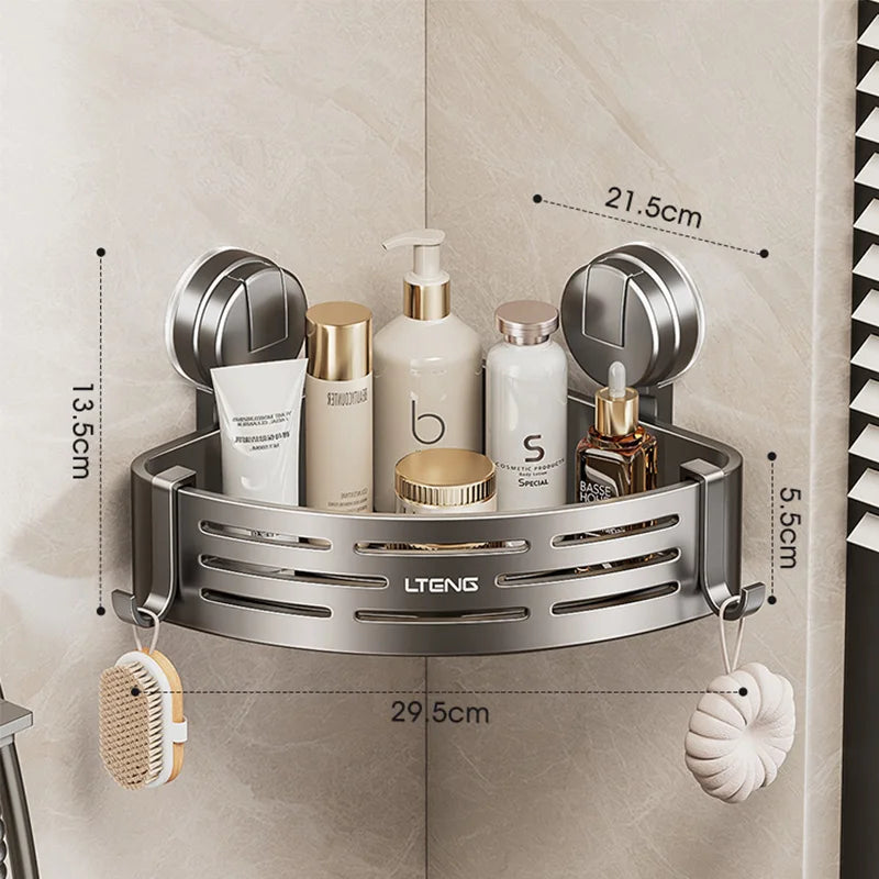 Premium Waterproof Corner Shower Organizer