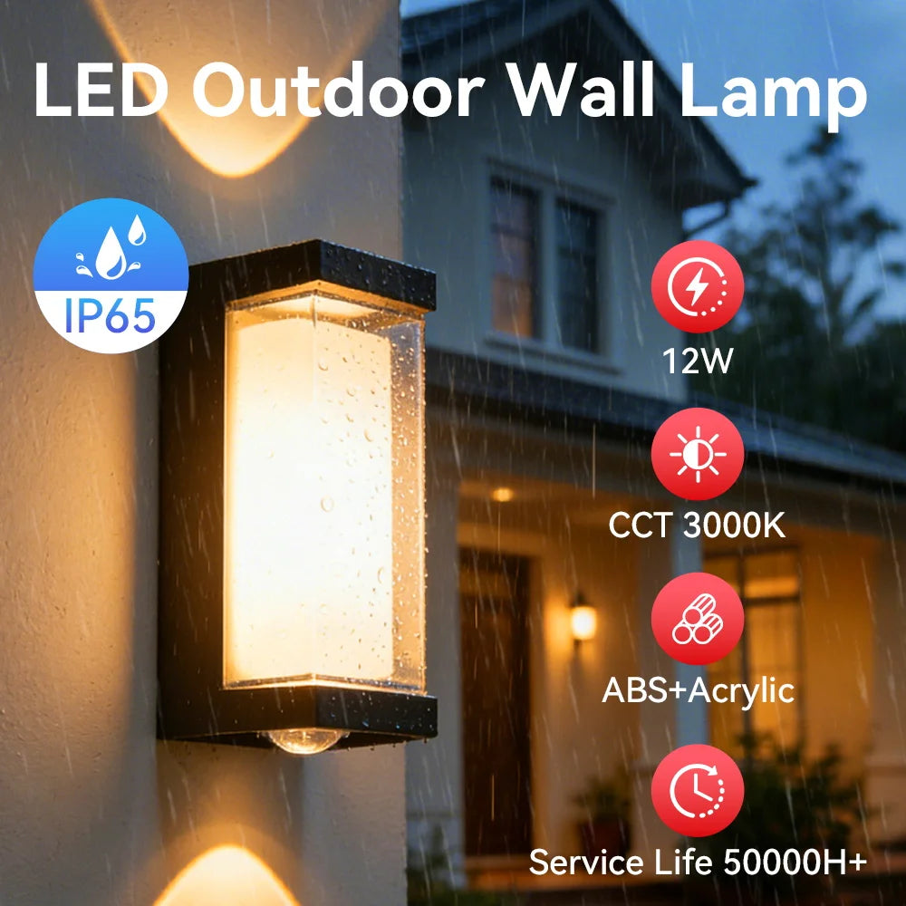 Premium Waterproof Outdoor Wall Light