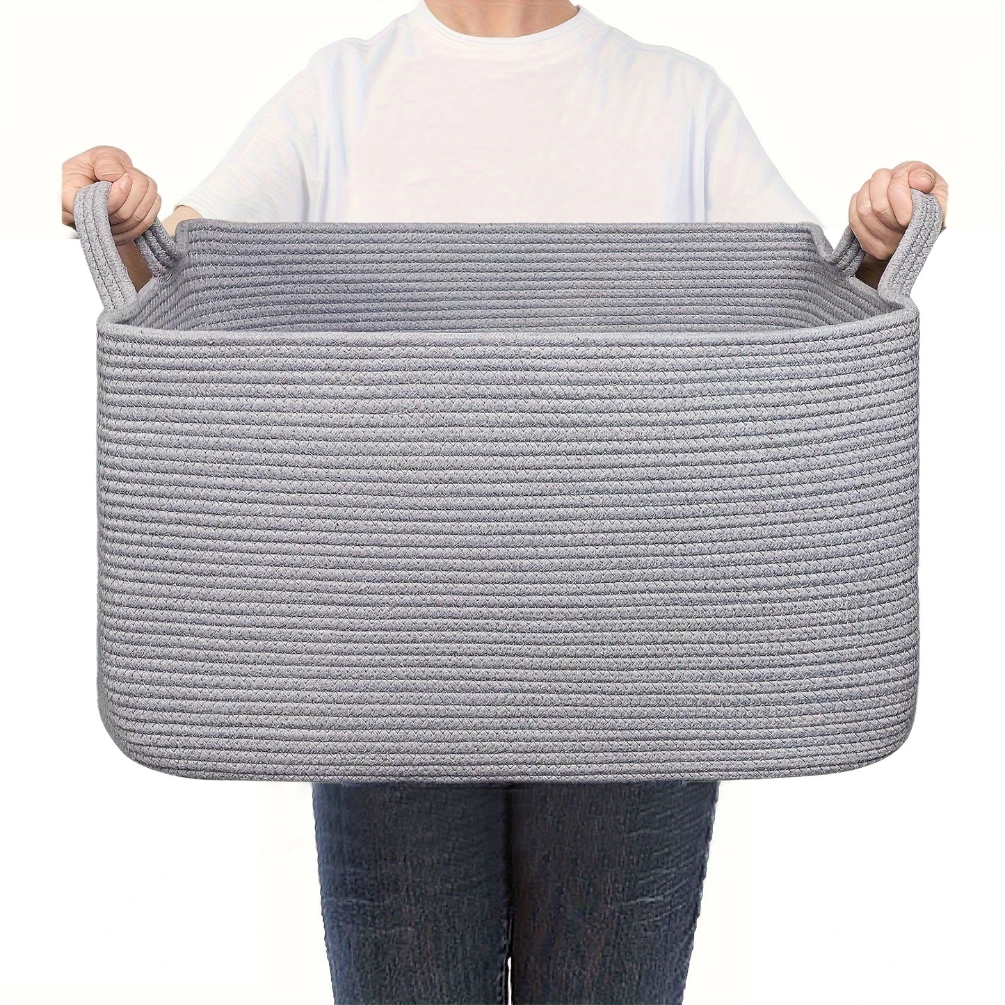 Elegant Woven Storage Cubes