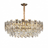Selene Faceted Glass Cluster Chandelier on white