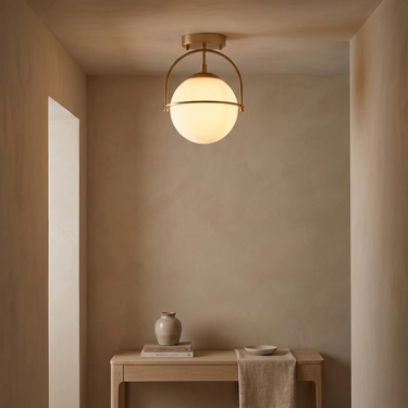 Verano light in an entryway