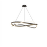 Aveline Sculptural Angular Panel Pendant Light on white
